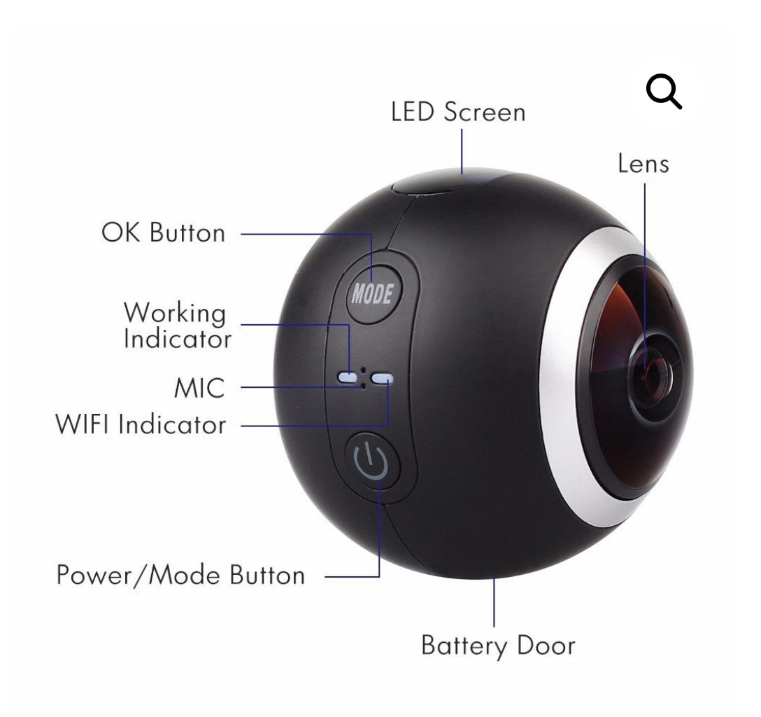 SJCAM SJ360 WiFi Action Camera