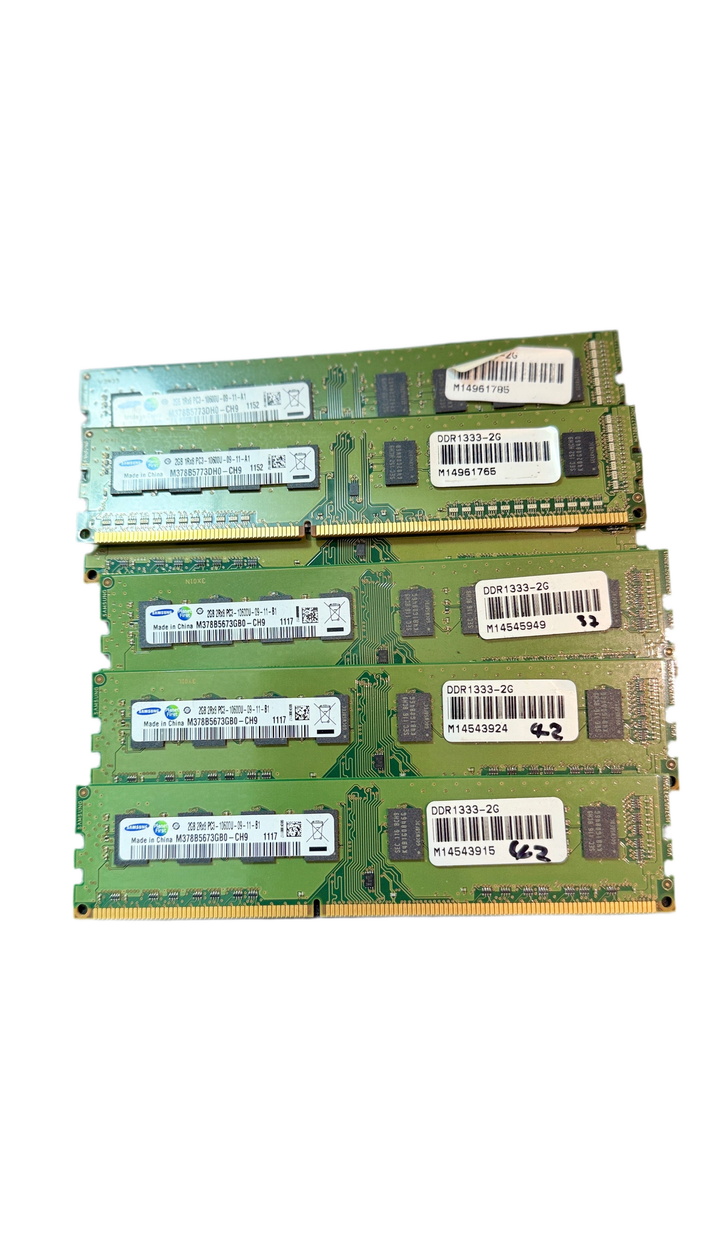 2GB DDR3 10600U-09-11-A1 Samsung Ram