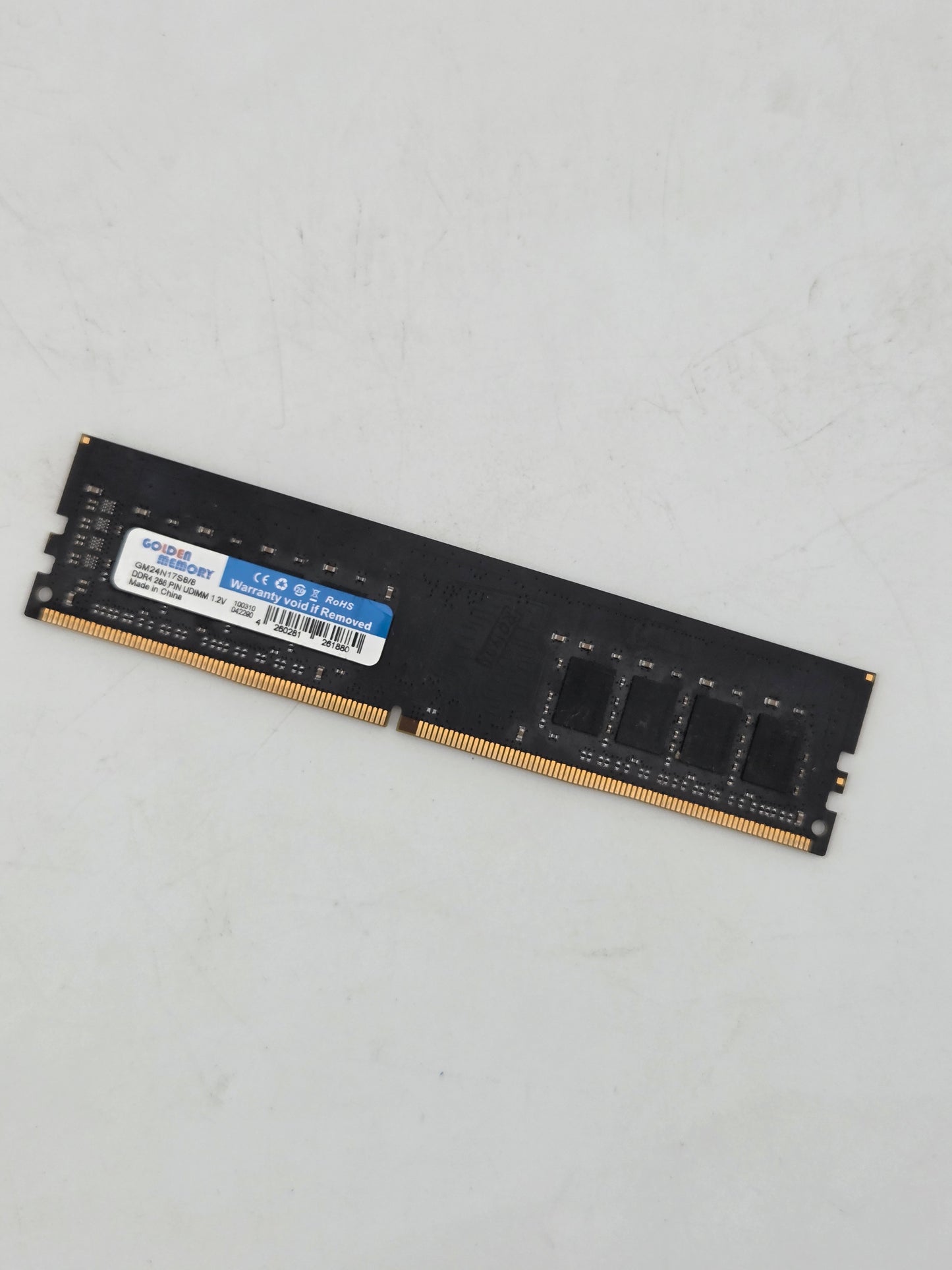 Golden Memory 8GB DDR4 2666MHz UDIMM Desktop RAM Tested