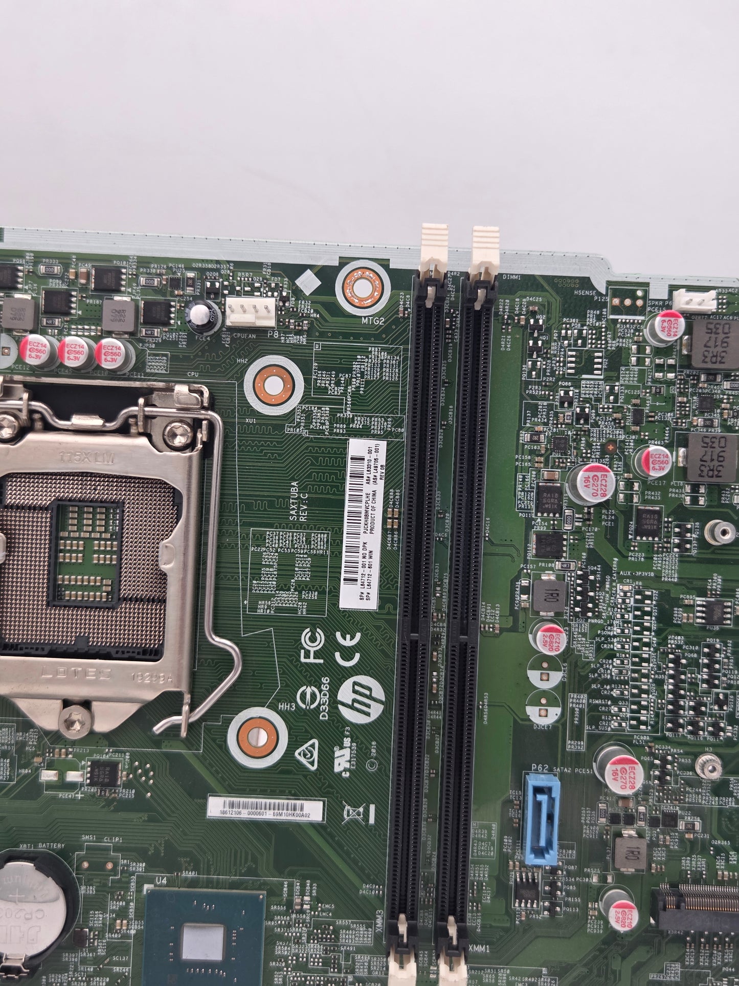 HP L63310-001/L49705-001 Motherboard - LGA 1151 Socket - For HP PRODESK 400 G6