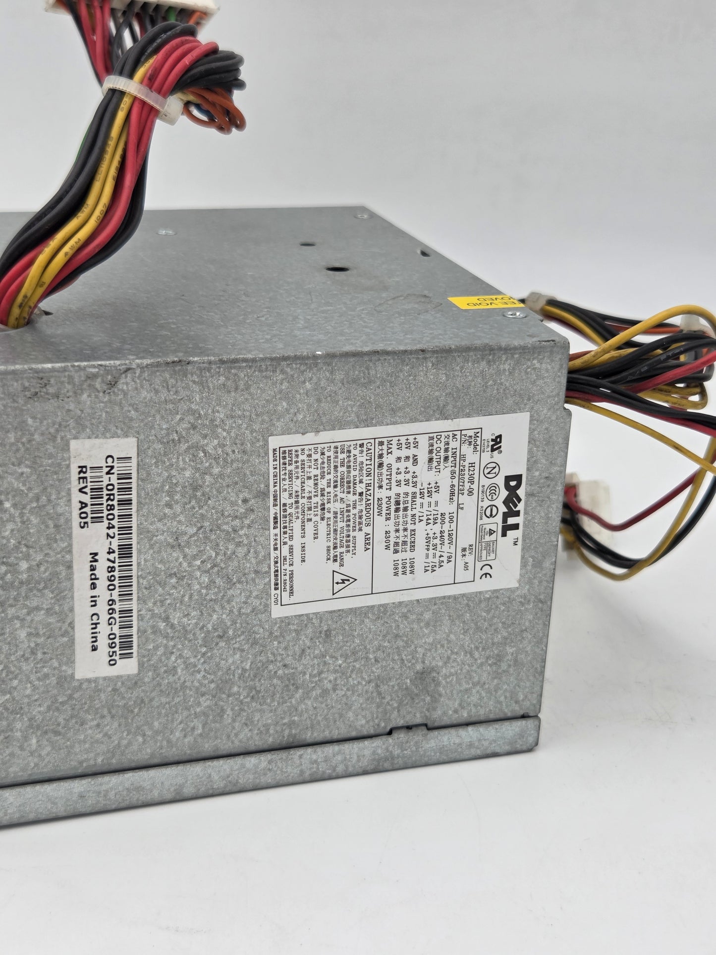Dell 230W Power Supply Unit (PSU) - Model H230P-00