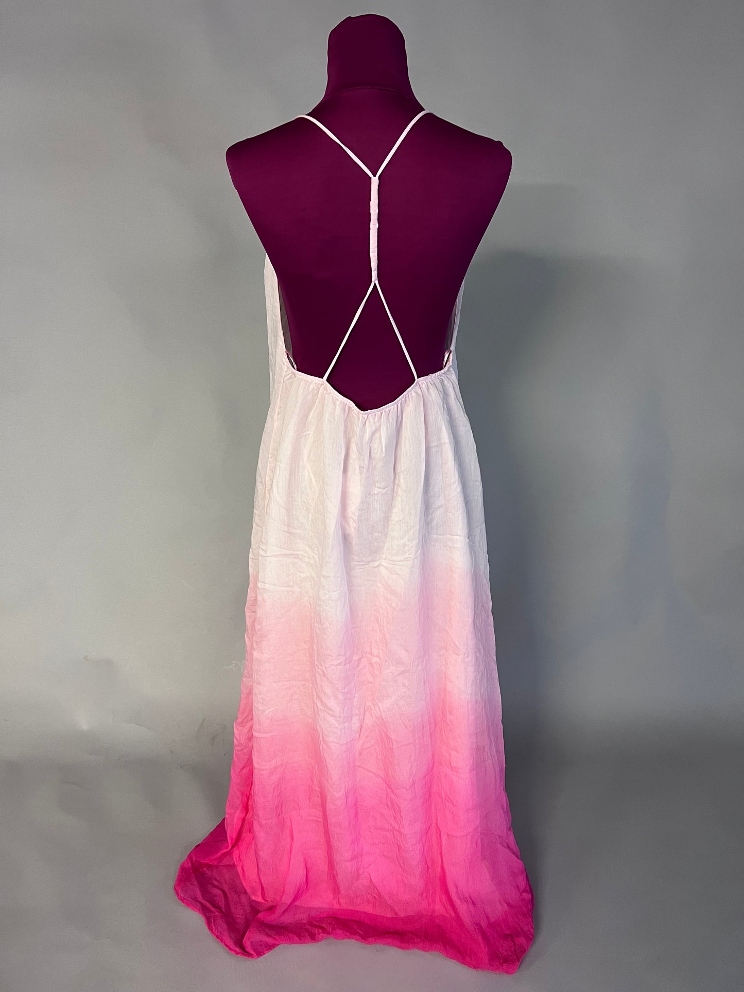 Mango Nuria Ombre Dress - Size XL
