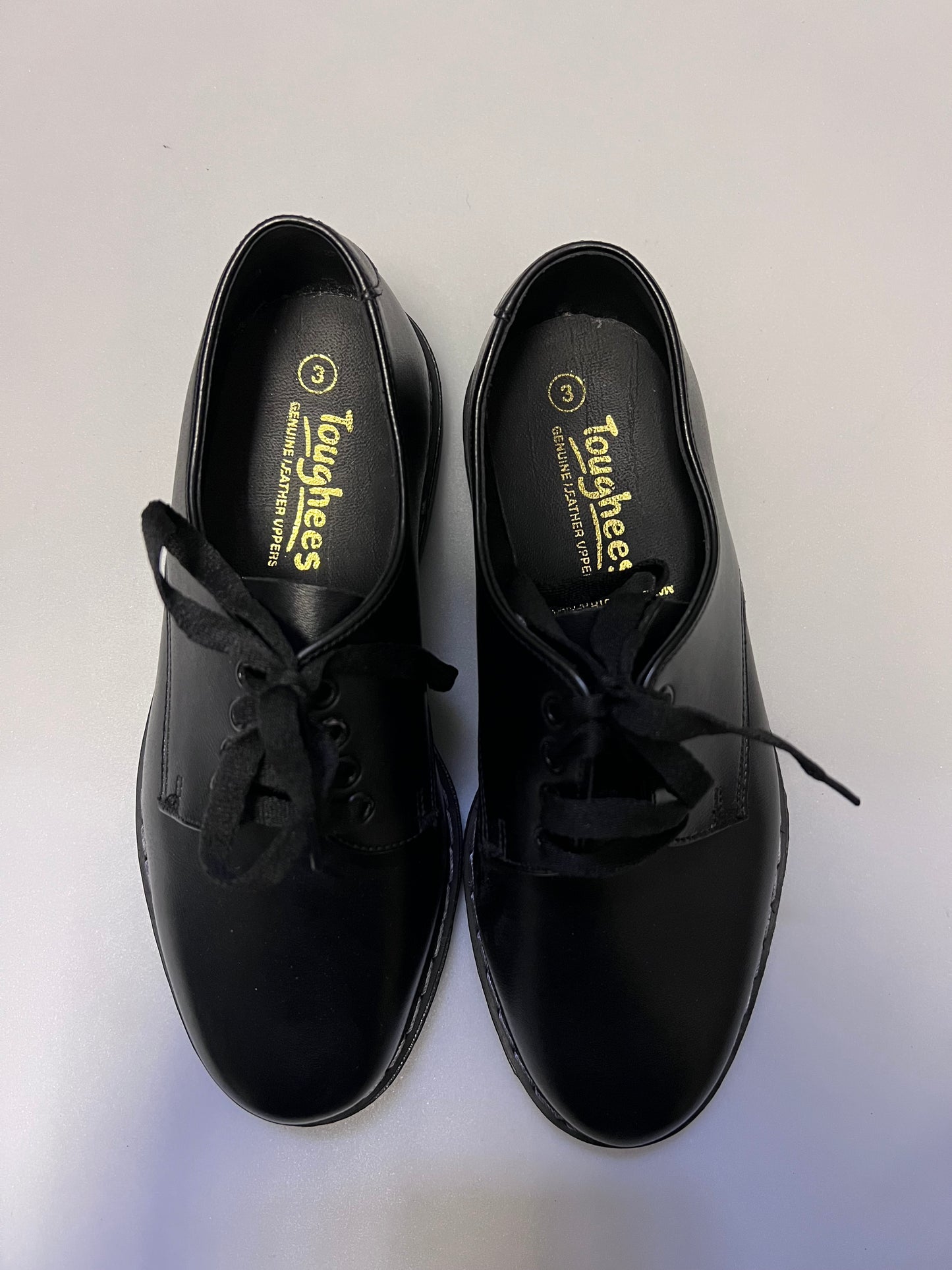 Toughees Hank Lace Up School Shoe - Size 3