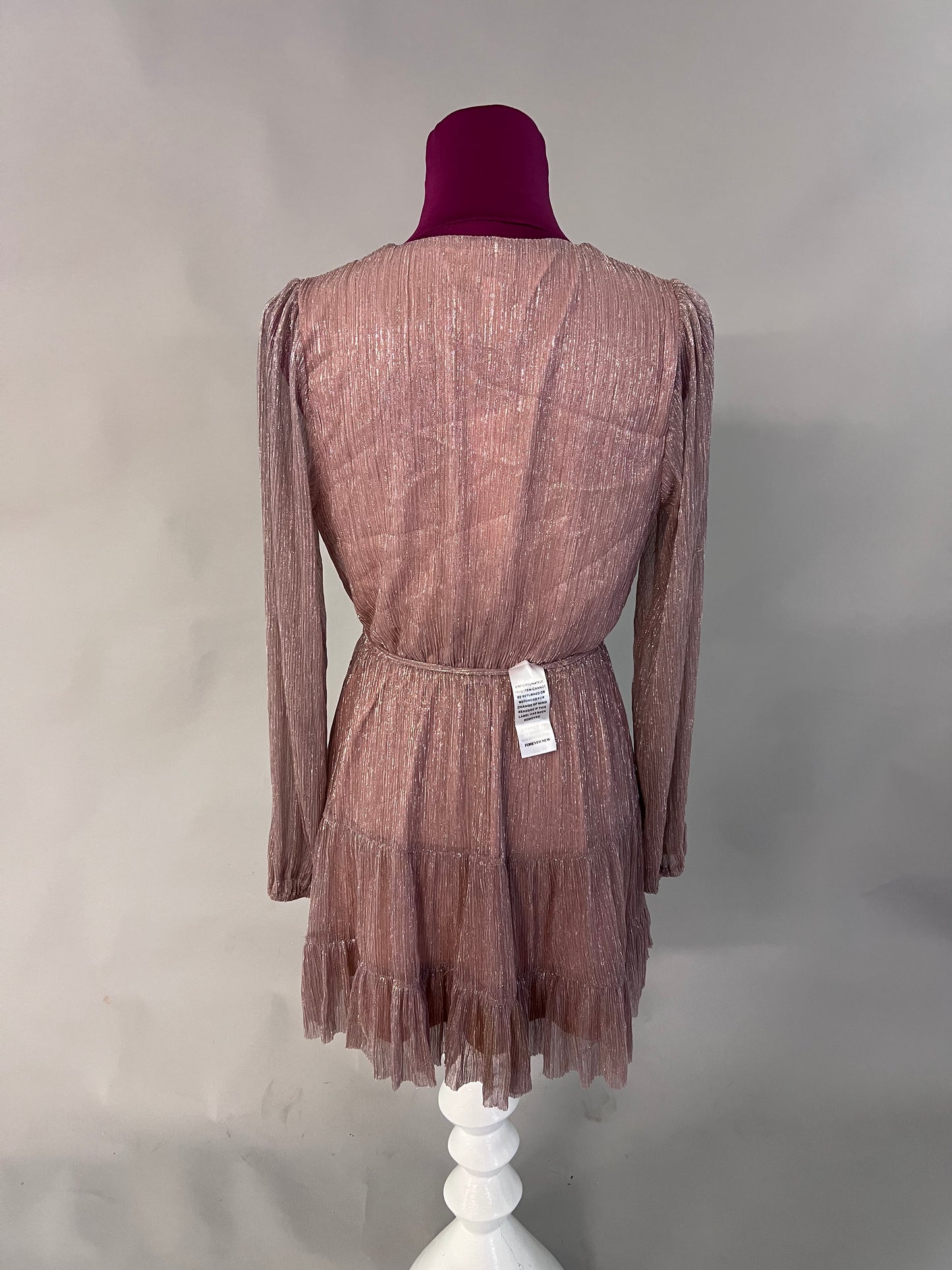 Forever New Sonita Plisse Skater Dress - Size 38