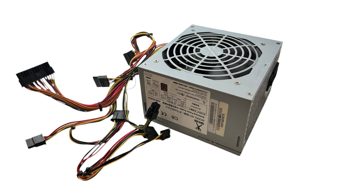 300W 24 Pin 80 Plus Bronze Rated Power Supplies Super Clean Units. No Rust Or Corrosion