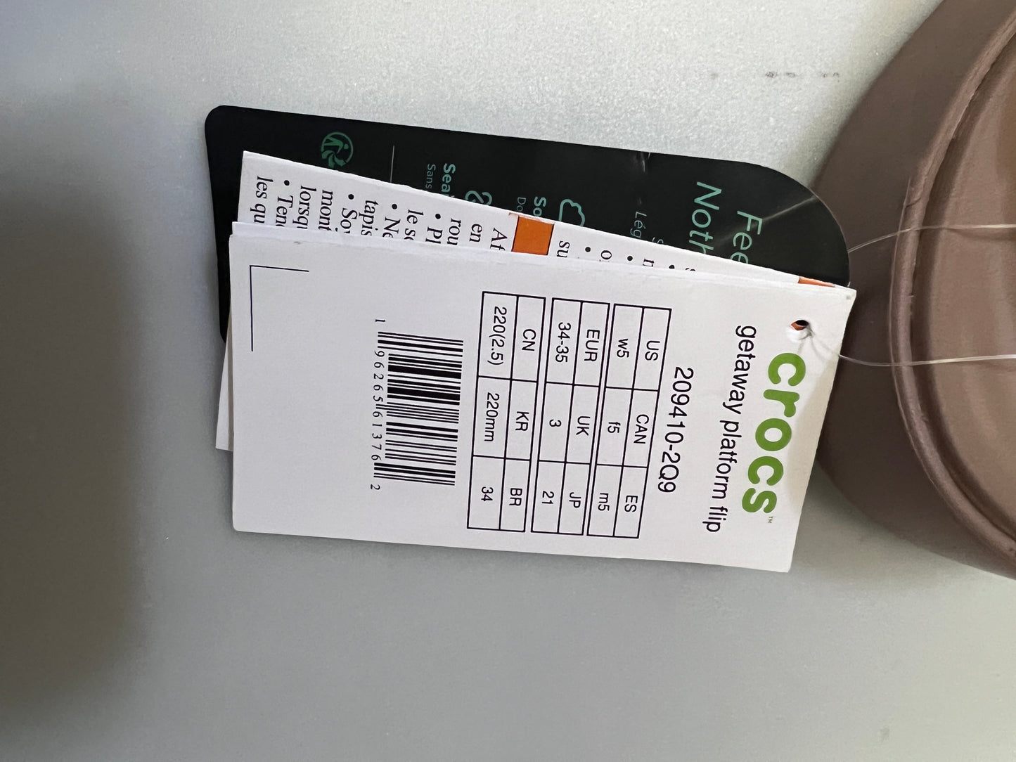 Crocs Getaway Platform Flip - UK3