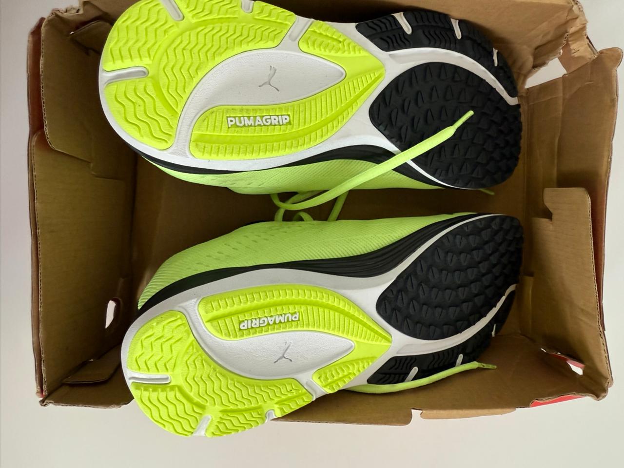 Velocity Nitro 2 Run 75 Fast Yellow - Puma Black - UK 8
