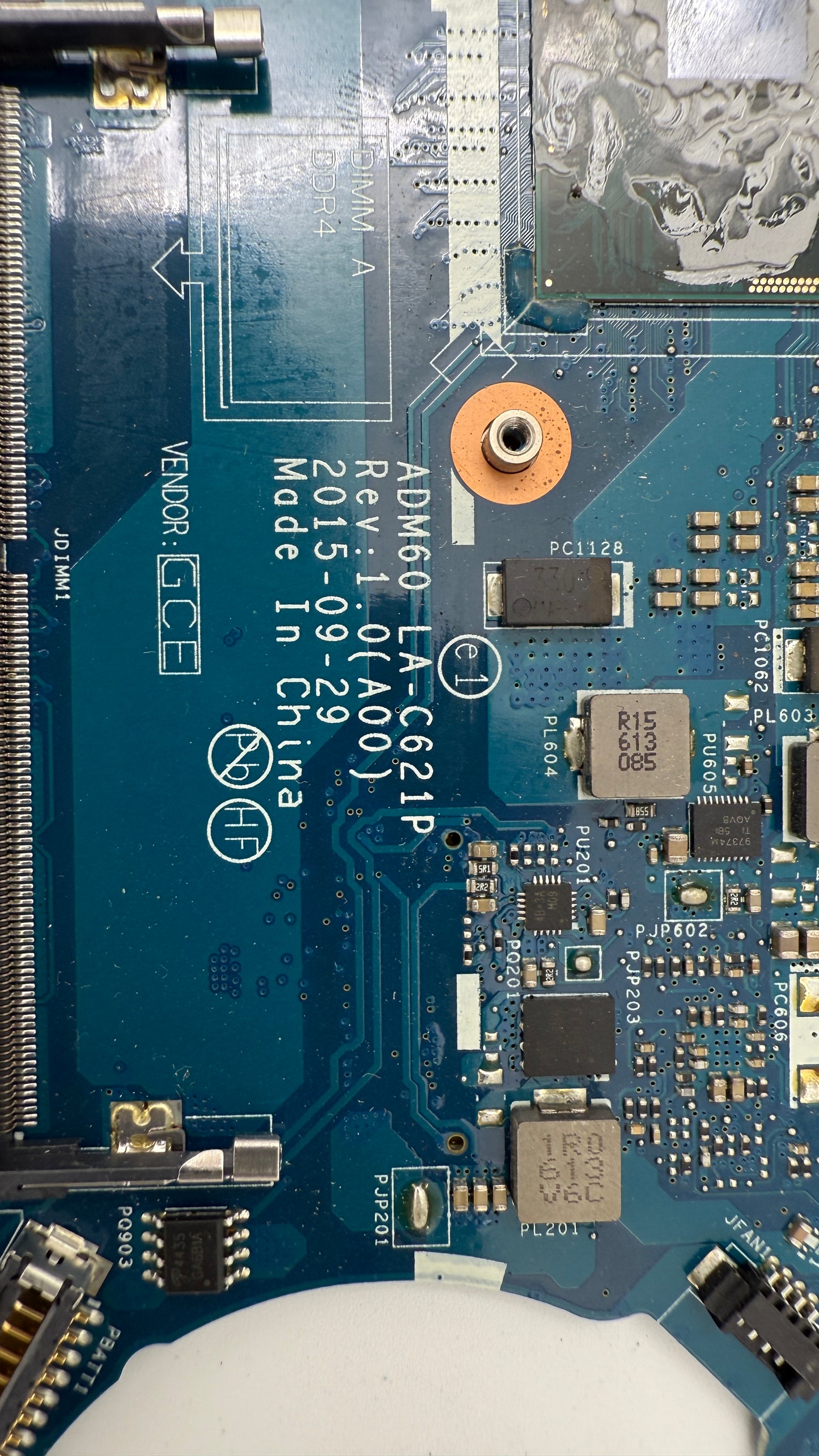 Genuine ADM60 LA-C621P
Rev: 1.0(400) Dell E5270 Motherboard