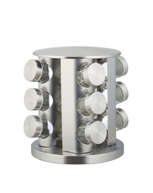 12-Jar Rotating Spice Carousel