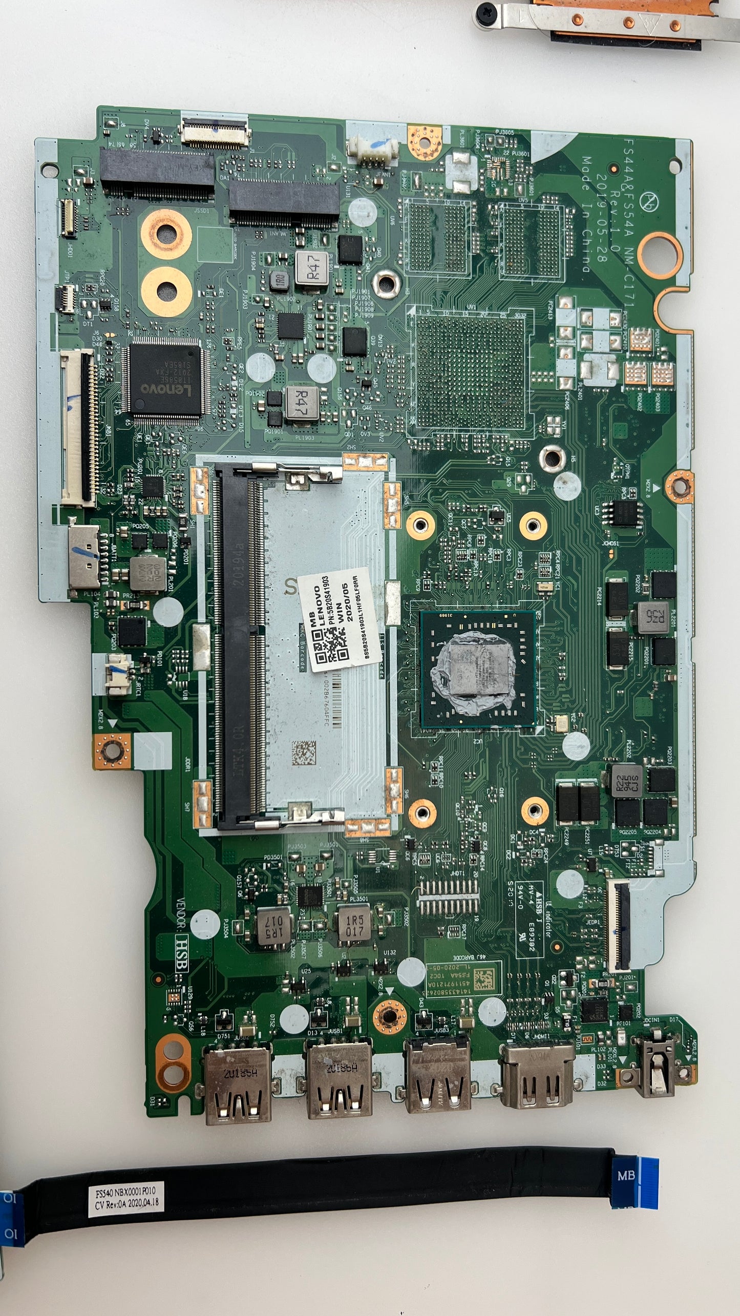 Lenovo Ideapad s145 Motherboard and Sound Card