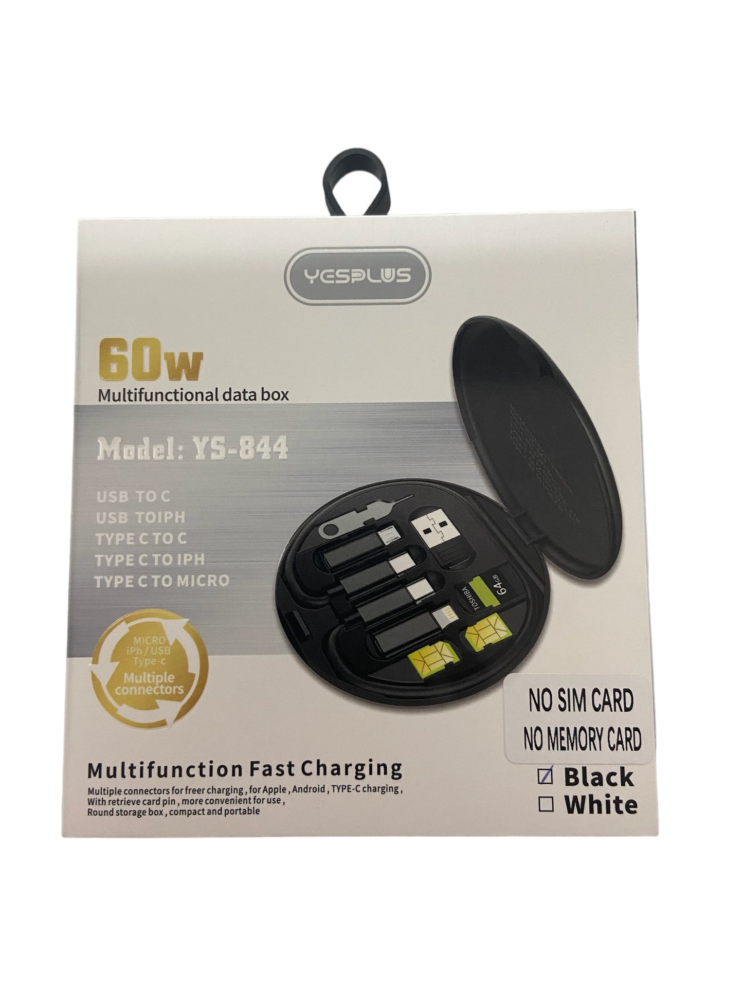 60W Data Cable Set
