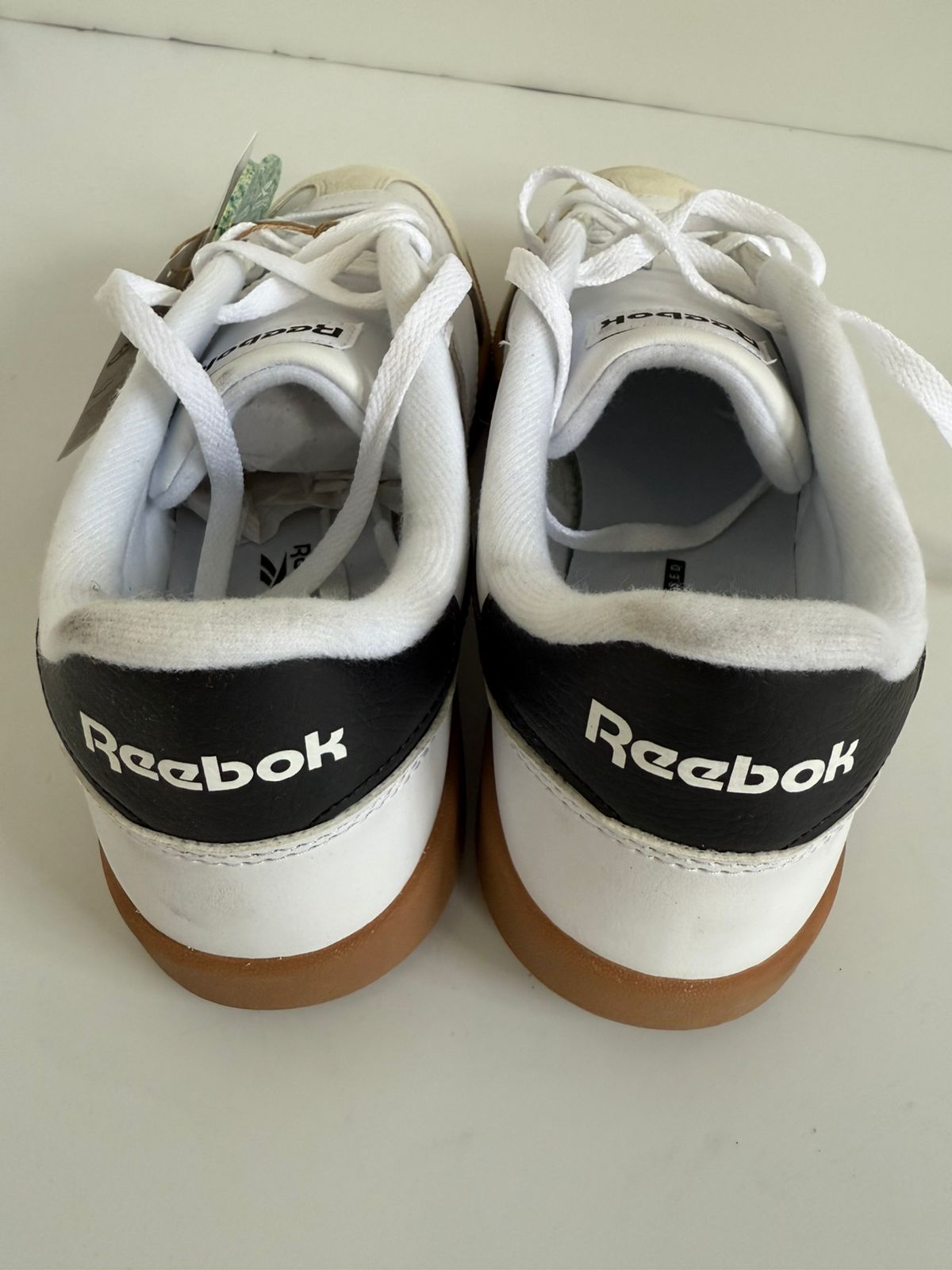 Reebok Smash Edge White/Black Sneaker - UK 11