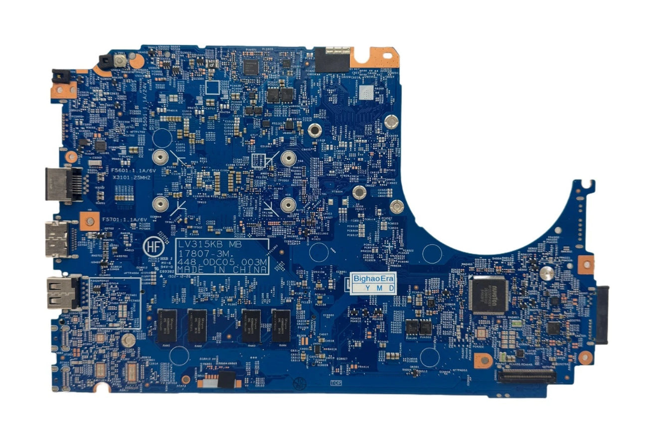 Lenovo V130-15IKB Motherboard i3-7020U 4GB UMA 17807-3M