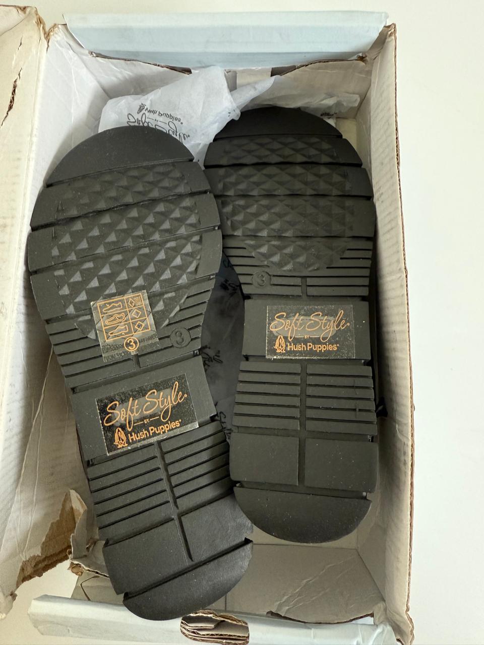 Hush Puppies Soft Tegan Black - UK 3