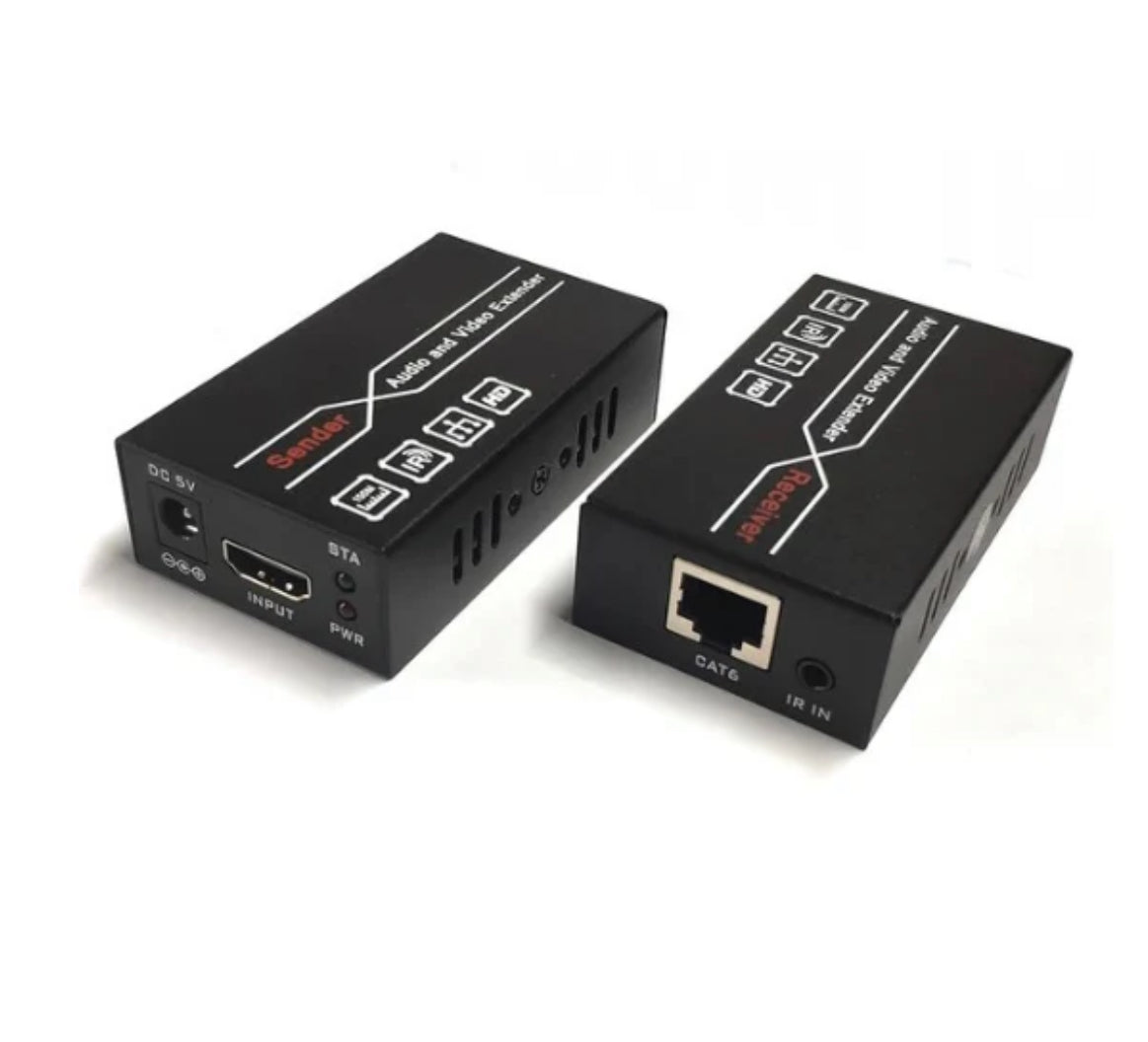60M HDMI Extender Over Cat5e/6