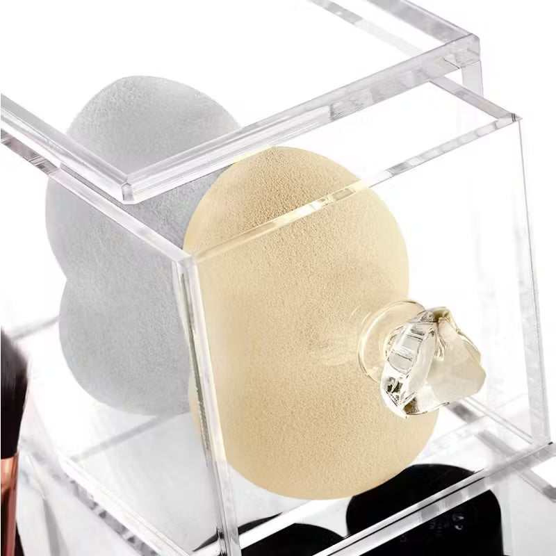 Styleberry Makeup Brush Holder with Pink Pearls Accessories not included