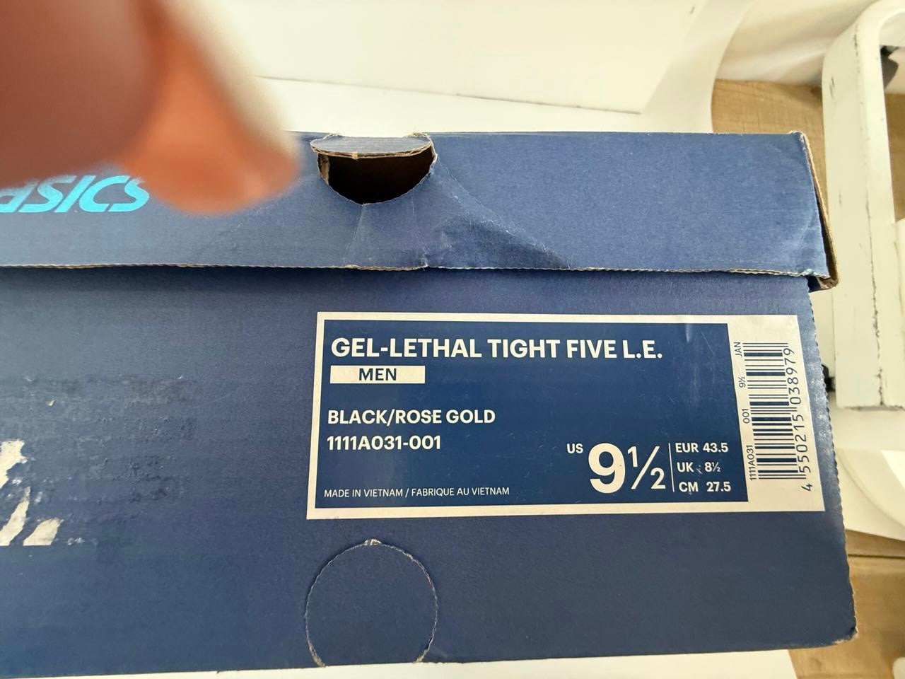 ASICS GEL-LETHAL TIGHT FIVE L.E RUGBY BOOT -UK 8.5