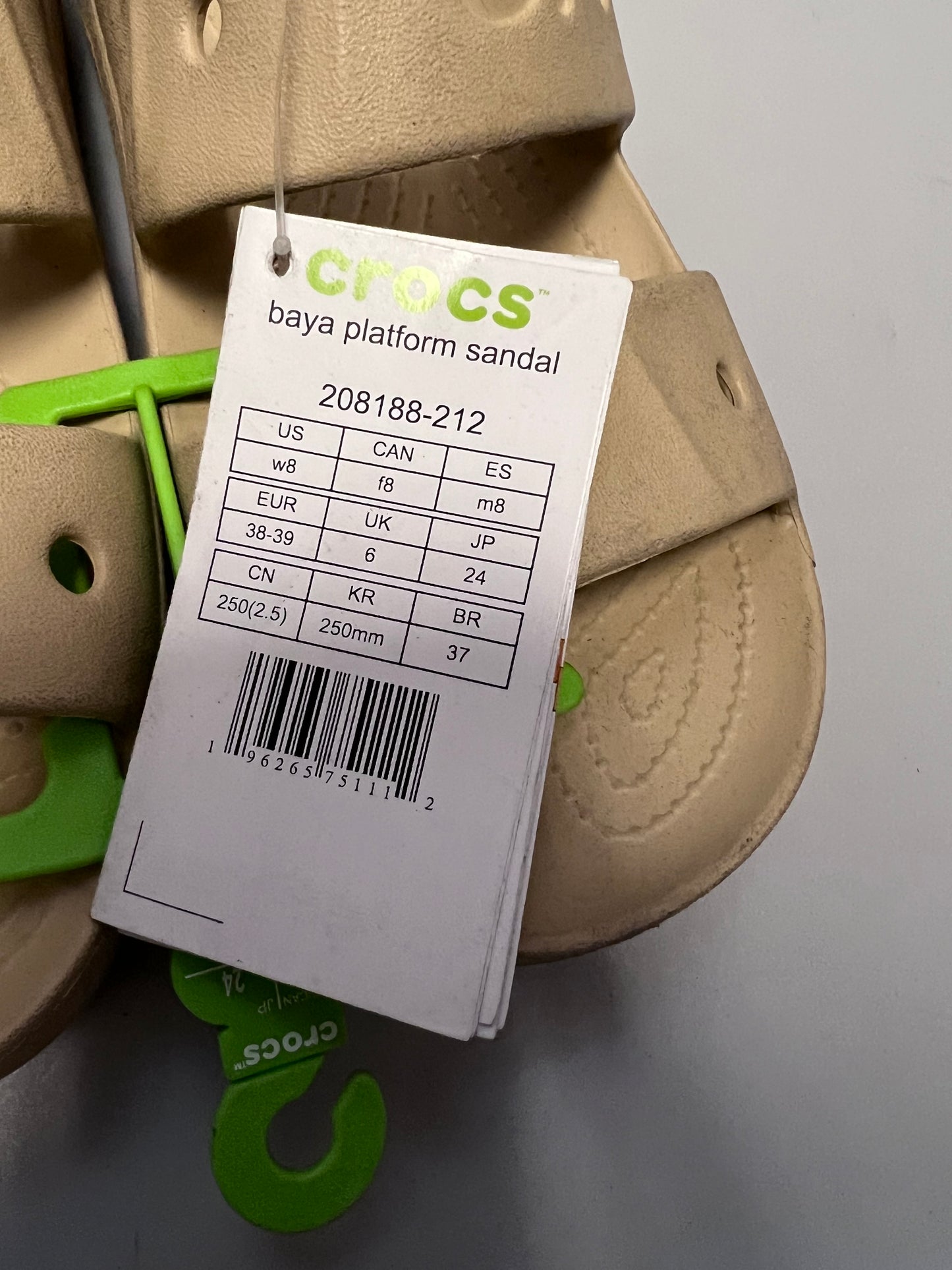 Crocs Baya platform Sandal - UK6