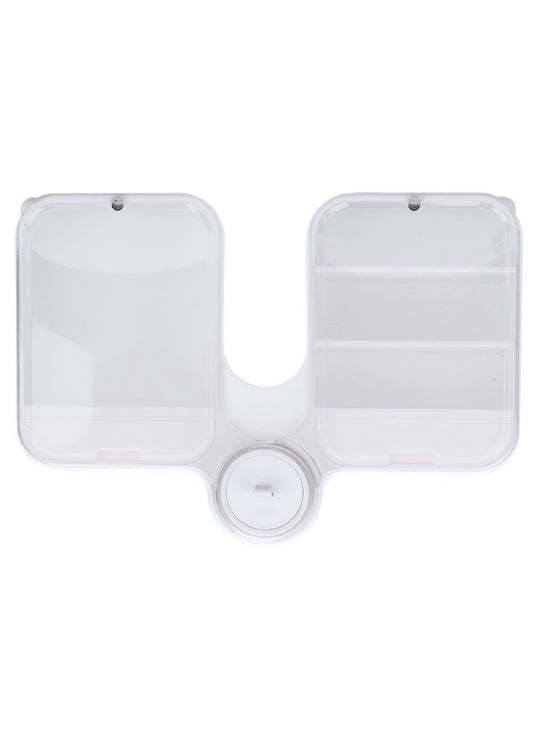 Styleberry Wall Mounted Double Door Cosmetic Storage Organiser - White