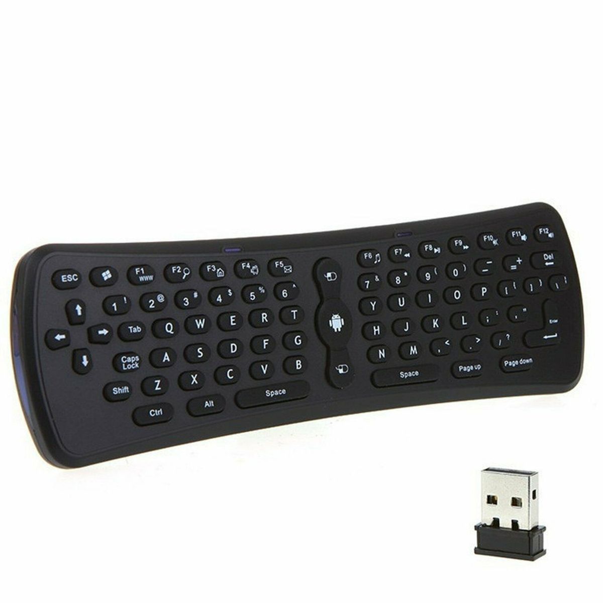 2.4Ghz Air Mouse + Keyboard Remote Control