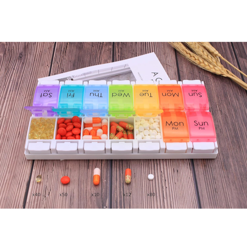 7 Day Weekly Pill Organiser