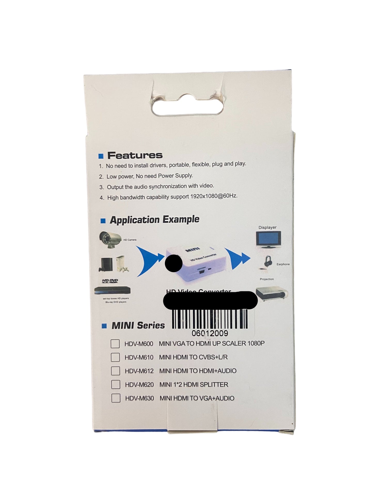 HD Video Converter VGA to HDMI