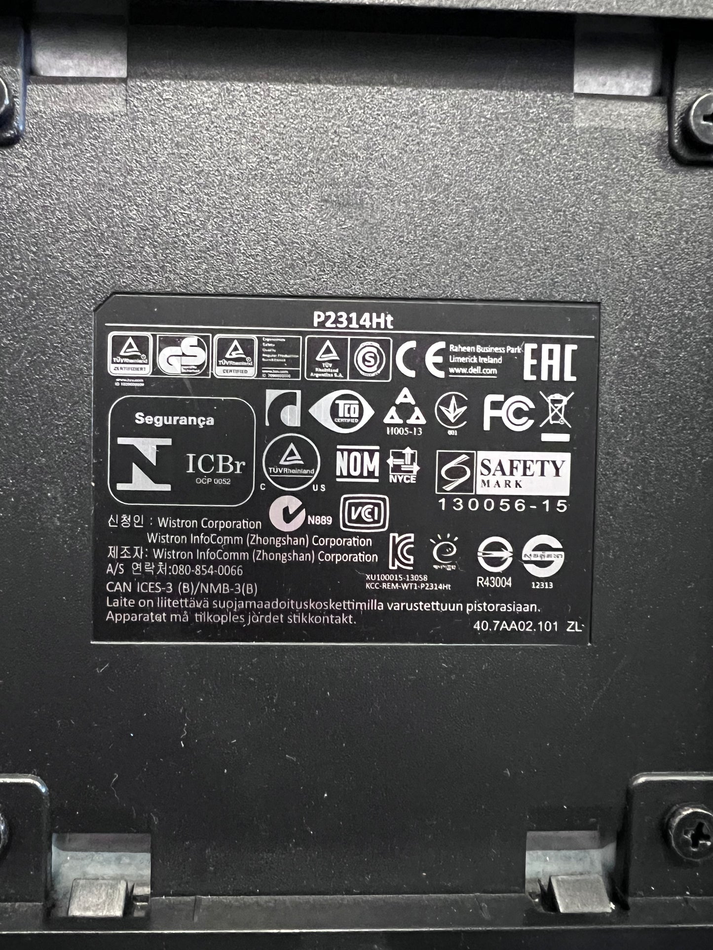 Dell P2314Ht Monitor C Grade- With HDMI