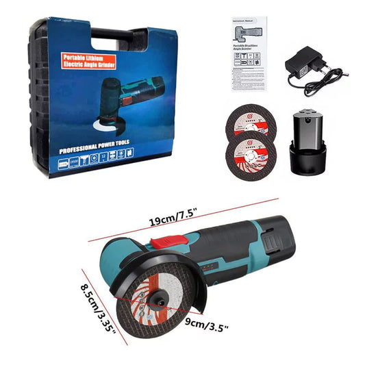 12v Li-Ion Electric Angle Grinder
