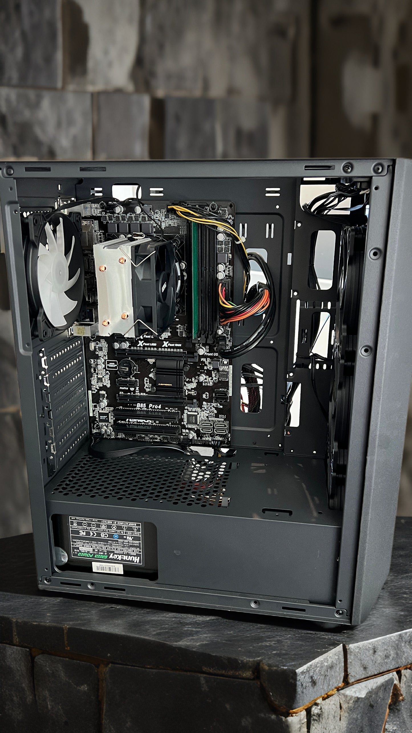 i5 4460 PC In New Cougar Gaming Case (ARGB Controller And 4 Fans)