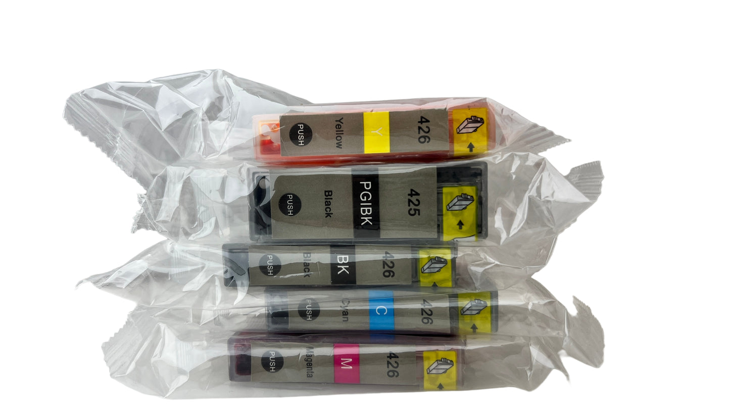 Canon 425 / 426 / PGI-425 / CLI-426 Ink Cartridge Multipack - Compatible