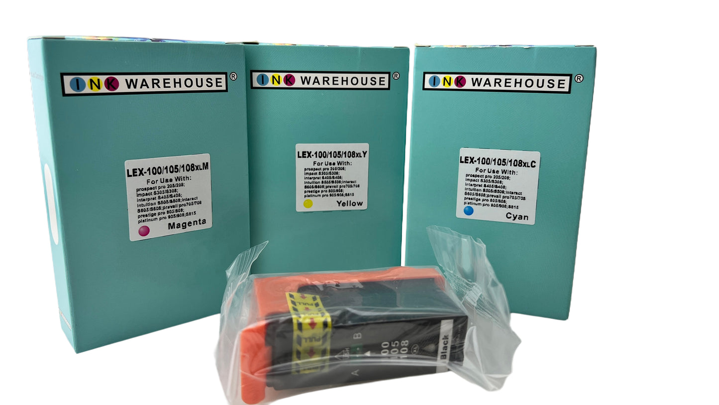 Lexmark 100XL / 100 / Ink Cartridge Multipack - Compatible