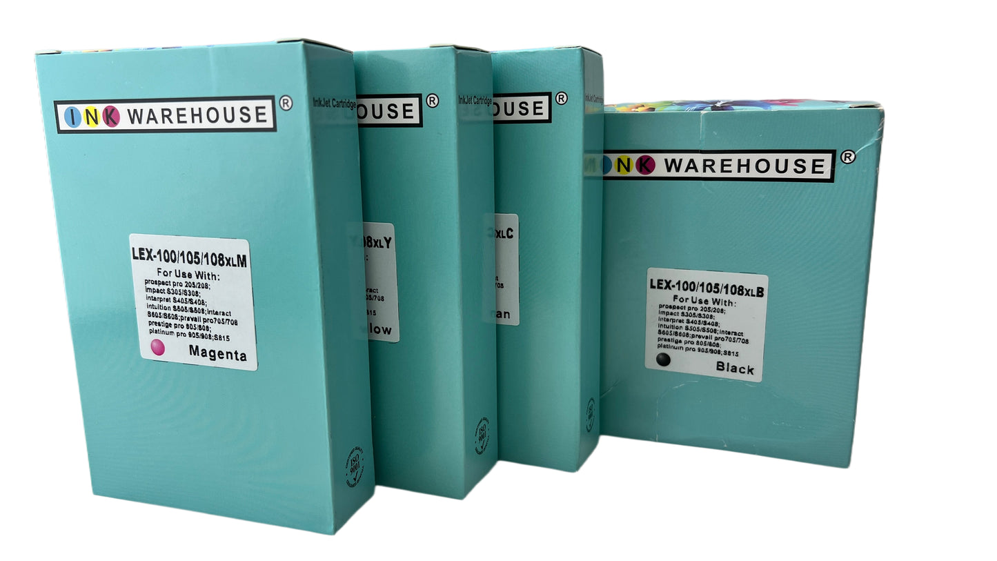 Lexmark 100XL / 100 / Ink Cartridge Multipack - Compatible