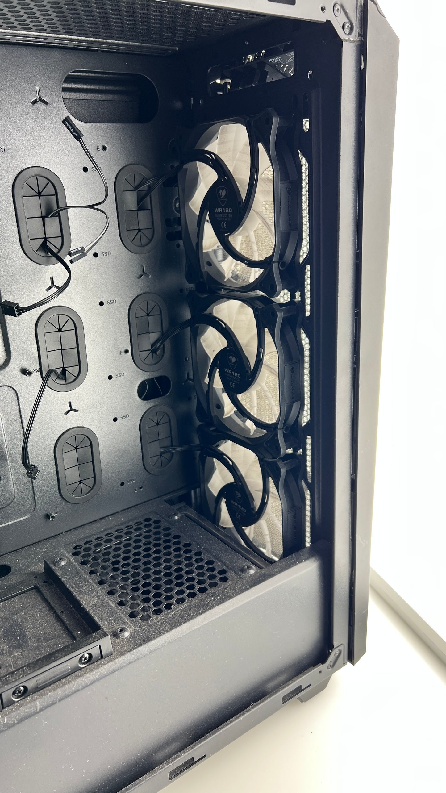 MX660 Mesh No Glass Side Panel, Includes ARGB Controller and 3xARGB Fans