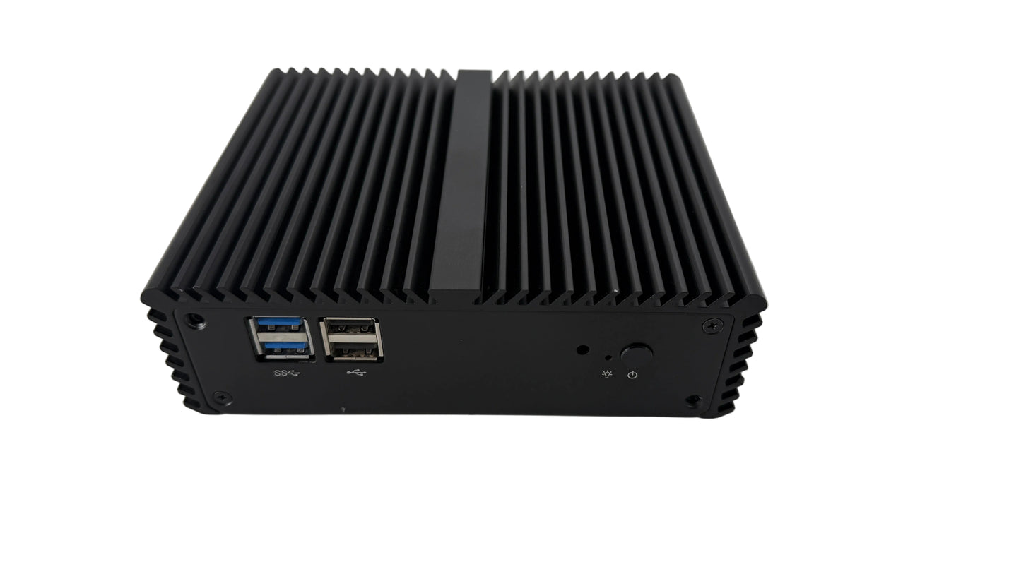 Intel 7th Gen Mini PC pc-qotom-q150p Windows 10, 60GB SSD mSATA, 500GB HDD, Two HDMI Ports, WIFI