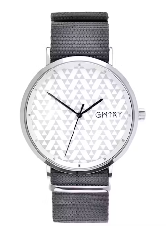 GMTRY Watch Strap Mens Grey