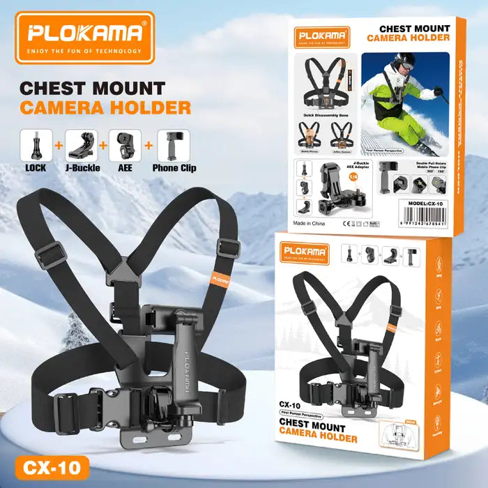 Plokama CX-10 Chest Mount Camera Holder