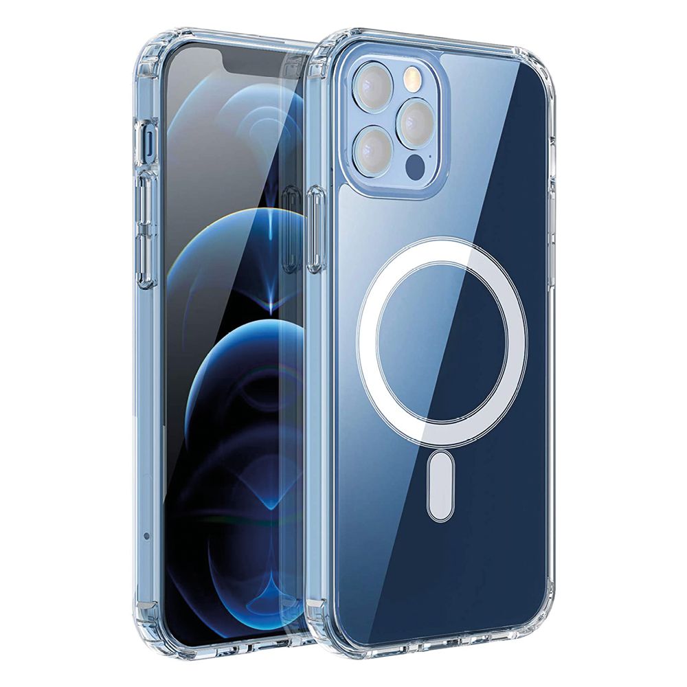 Ntech Magsafe iPhone 12 Pro Case Cover with 2 Screen Protectors