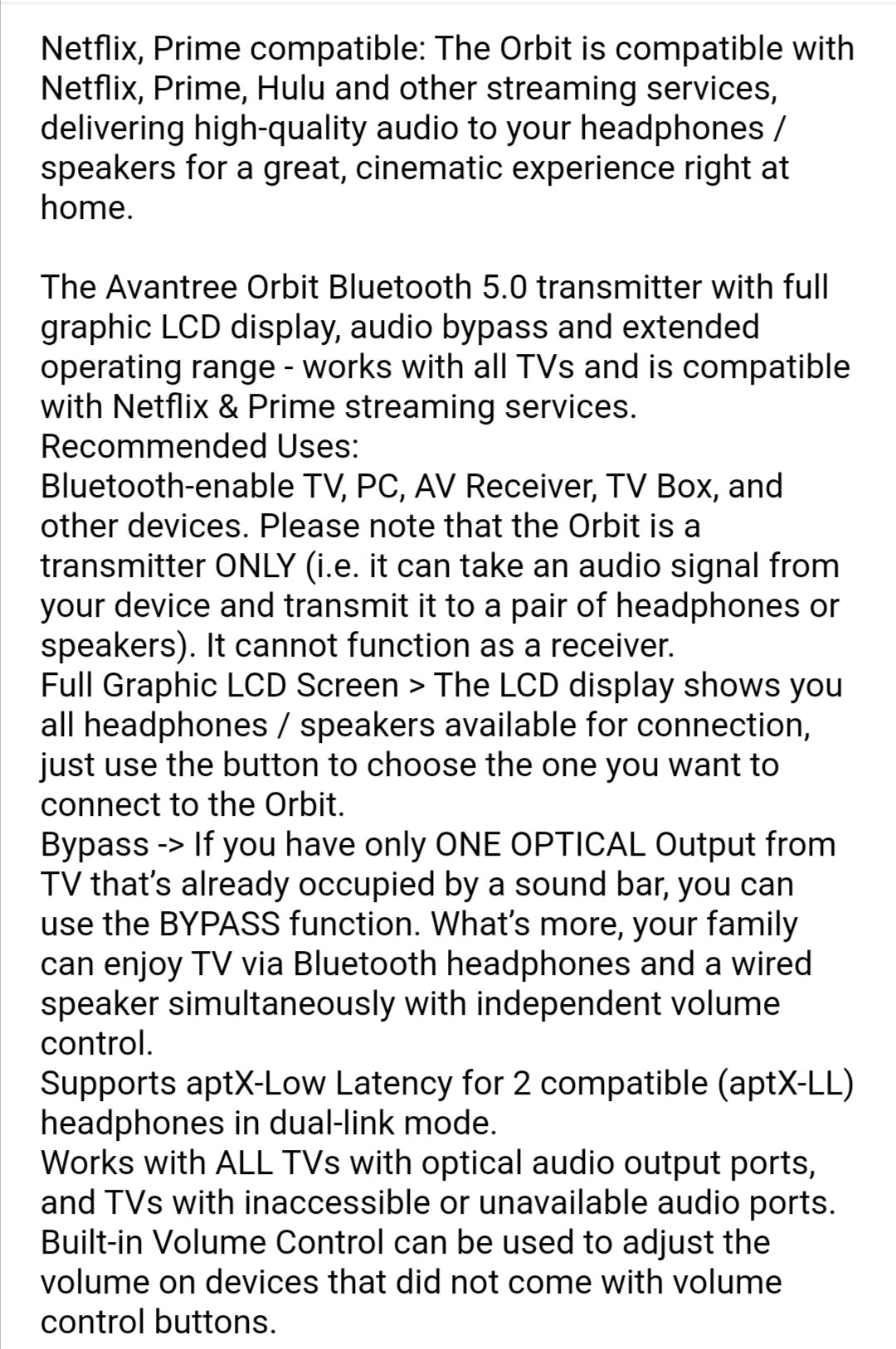 Wireless Transmitter For TV