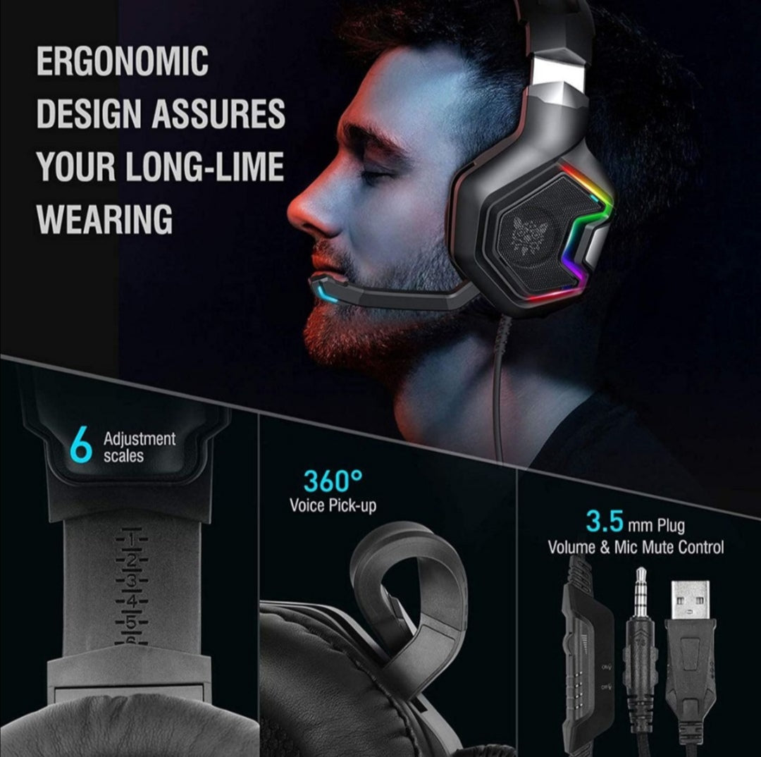 Onikuma K10 Pro Headphones With Mic