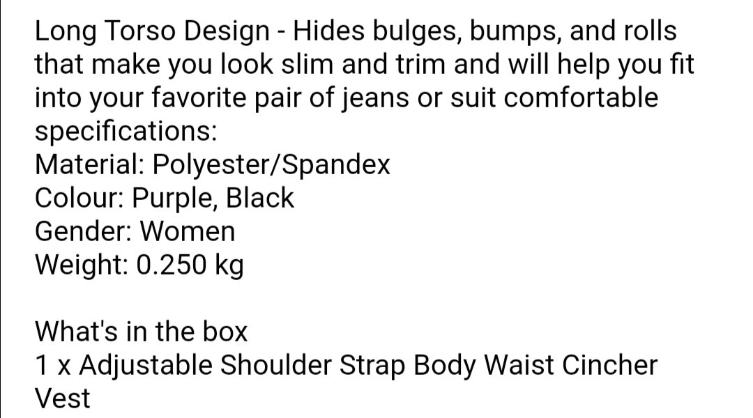 Corset With Straps