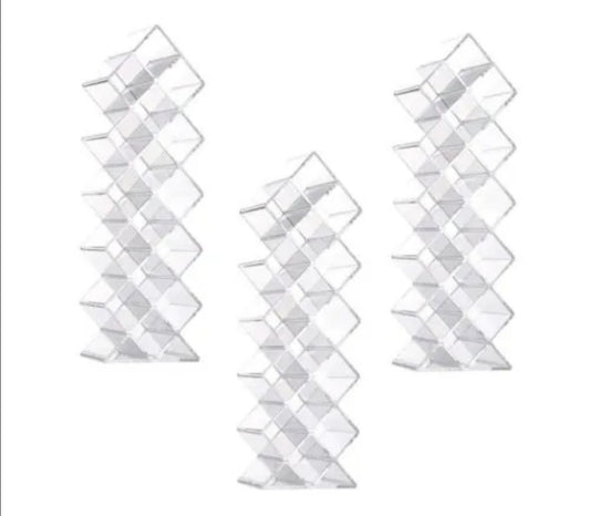 Clear Acrylic Makeup Display - Sold Individually