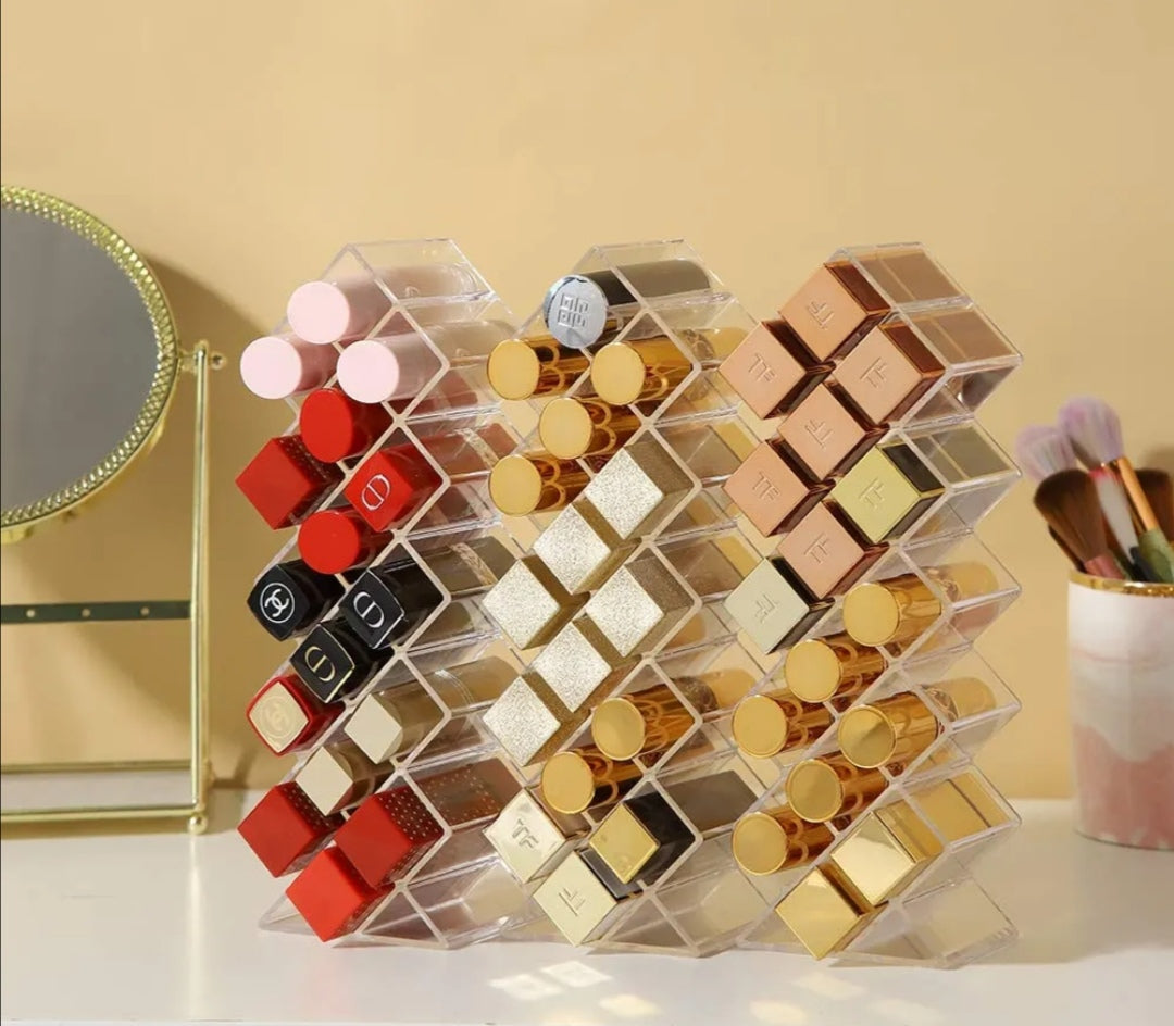 Clear Acrylic Makeup Display - Sold Individually