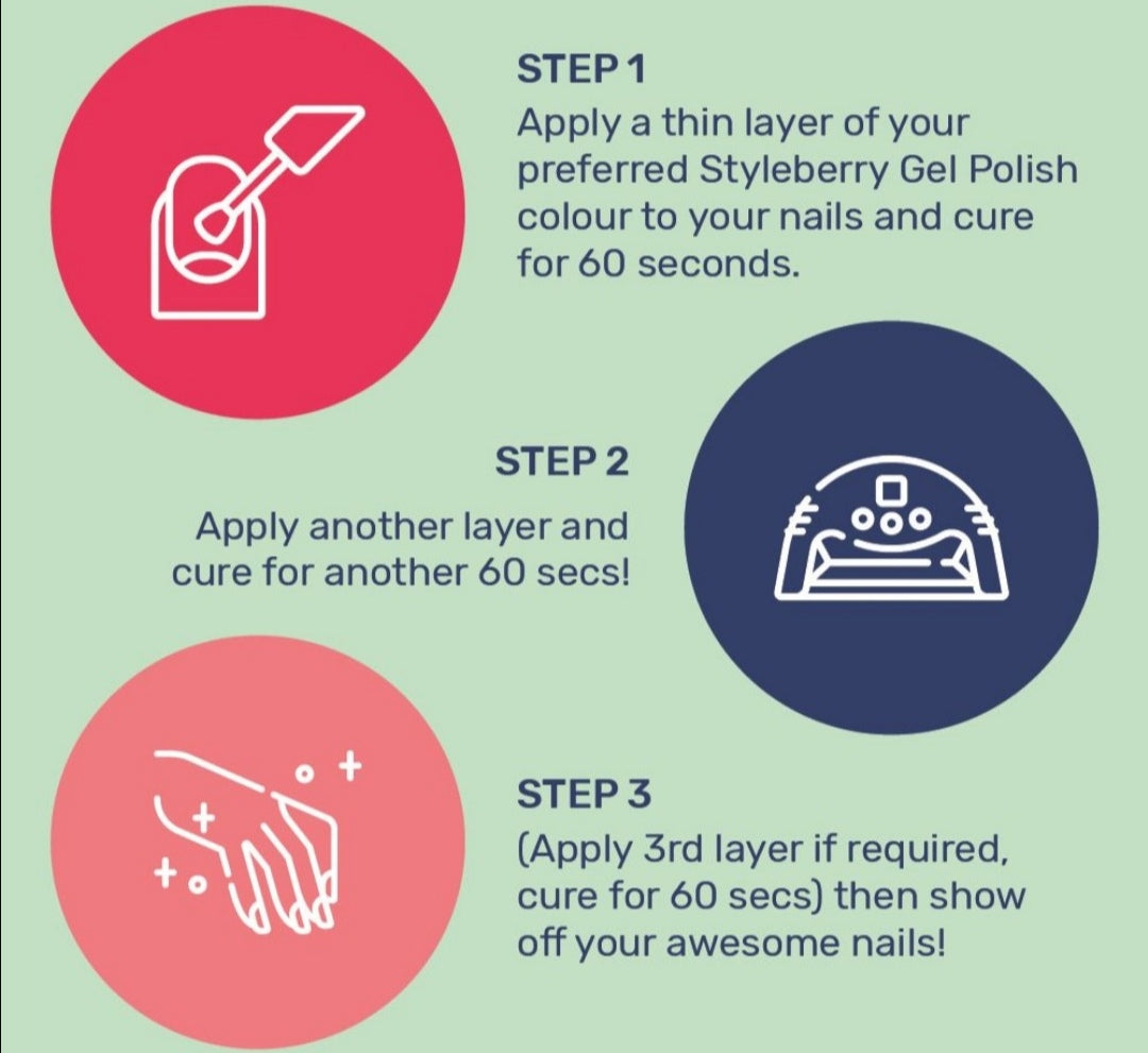 Styleberry 24 Piece Gel Nail Polish Set