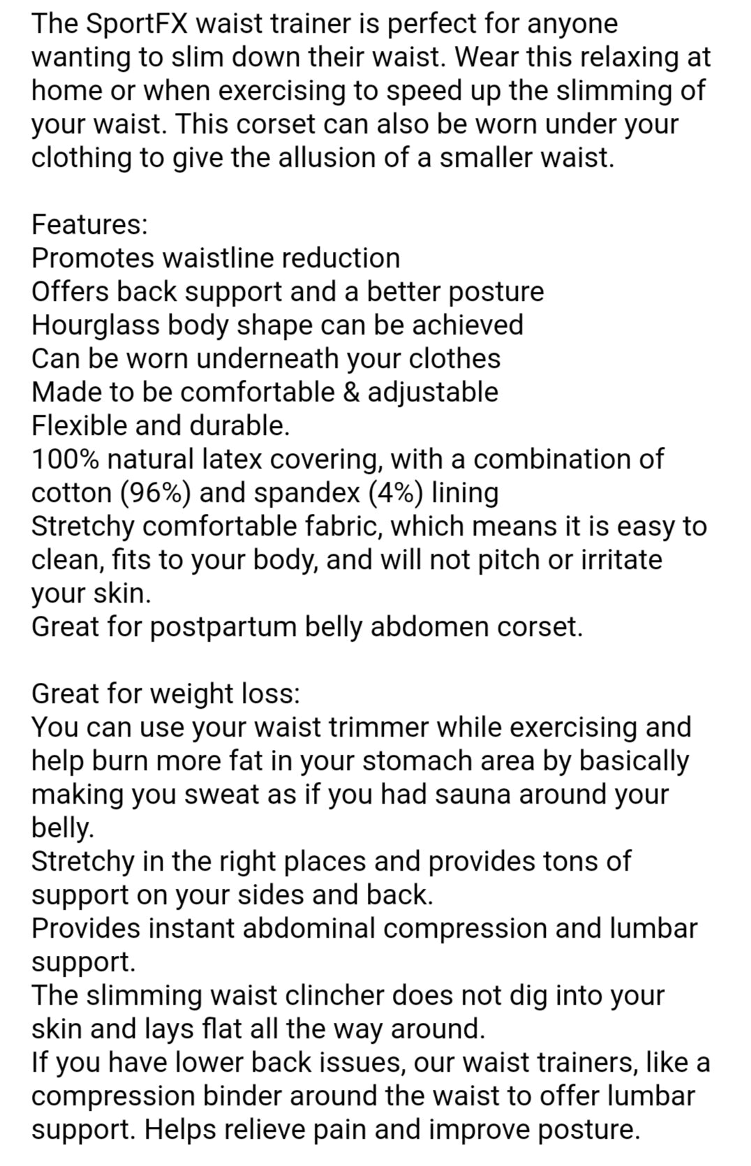 Corset Without Straps