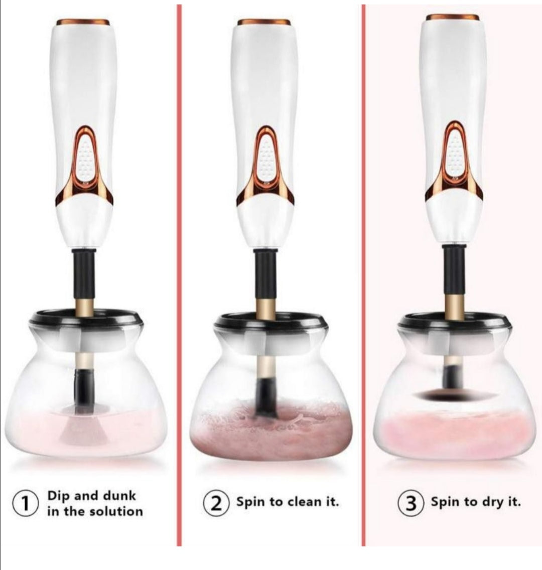 Electric Makeup Brush Cleaner And Dryer