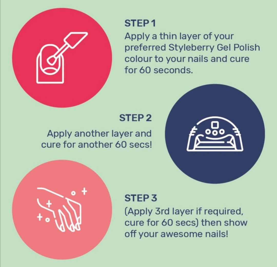 Styleberry Gel Nail Polish Set Of 6