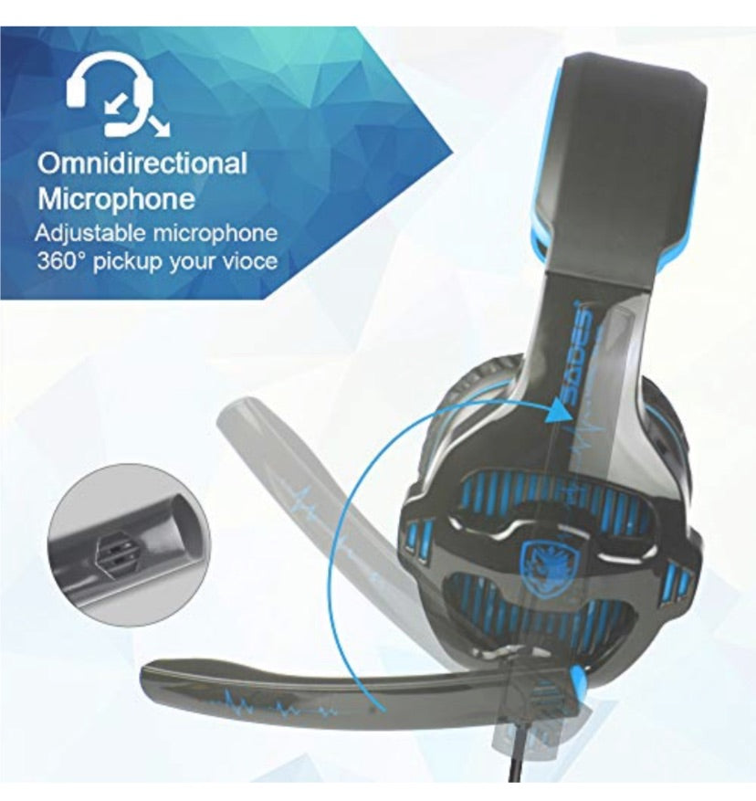 Sades SA810 Gaming Headphones