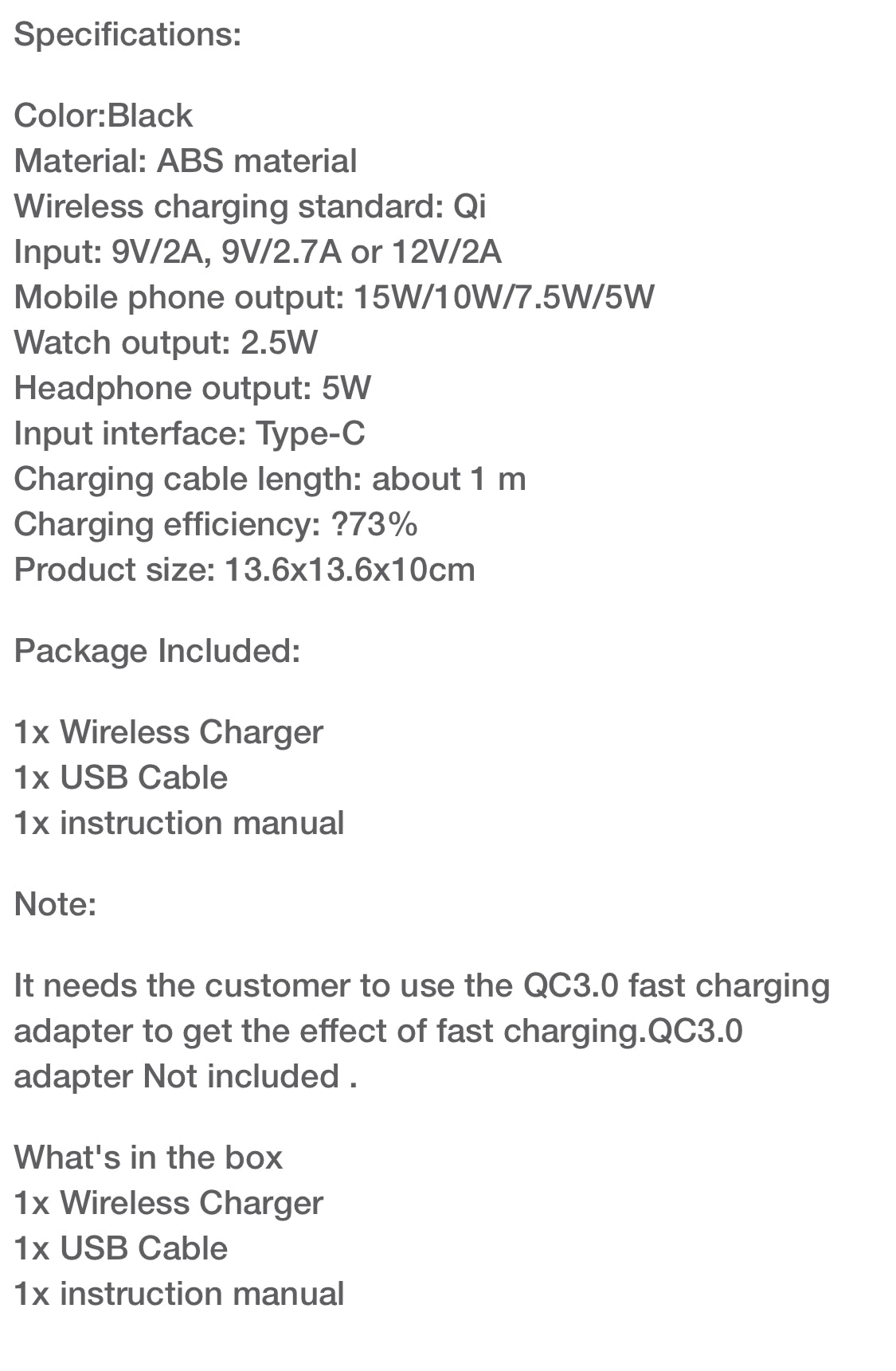 3in1 Wireless Charging Foldable Stand