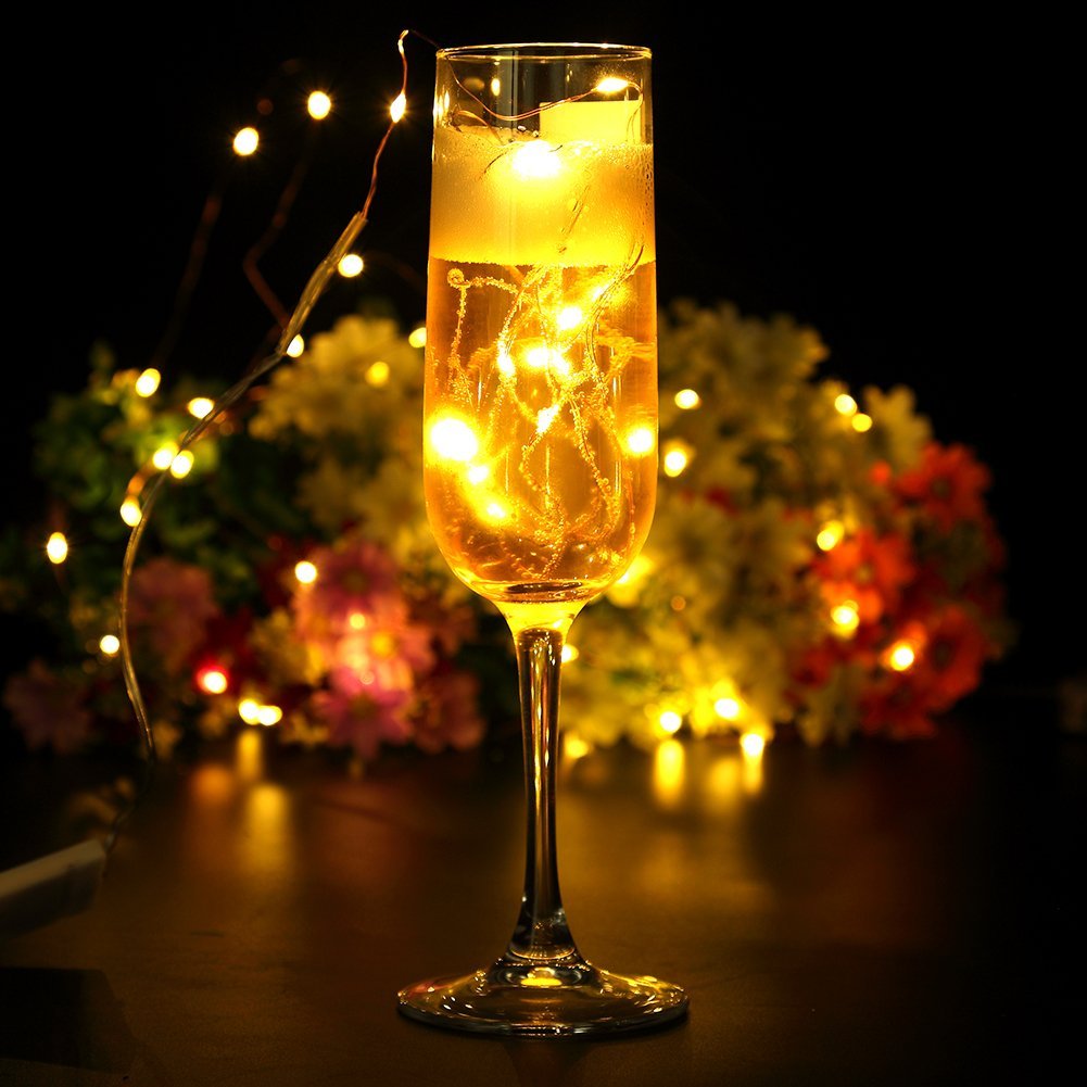 Set of 6 Lithium Battery Powered Fairy Lights