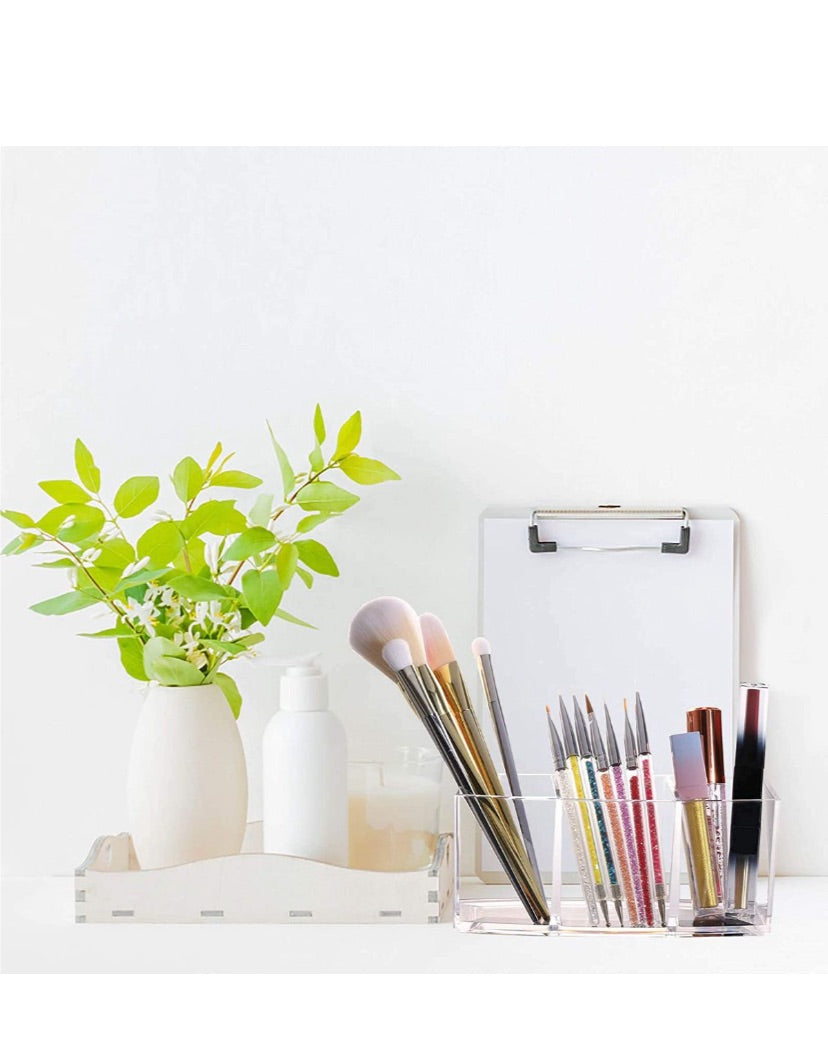 Styleberry Rectangular Clear Cosmetic Organizer